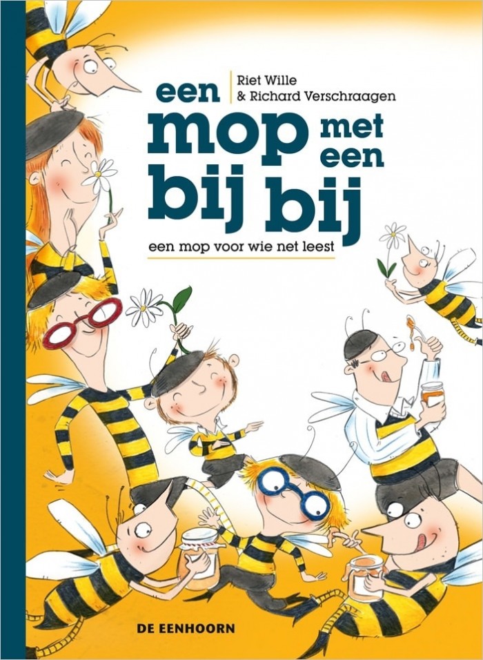 Een mop met een bij bij.jpg